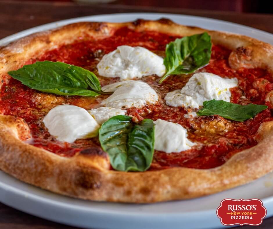 Truffle Burrata Pomodoro Pizza