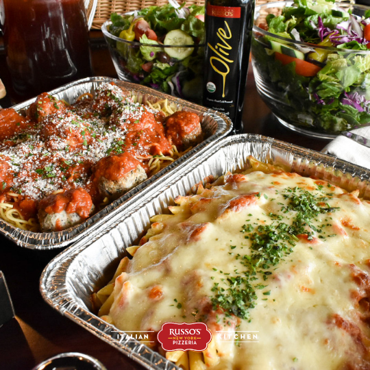 russo's pasta tray catering